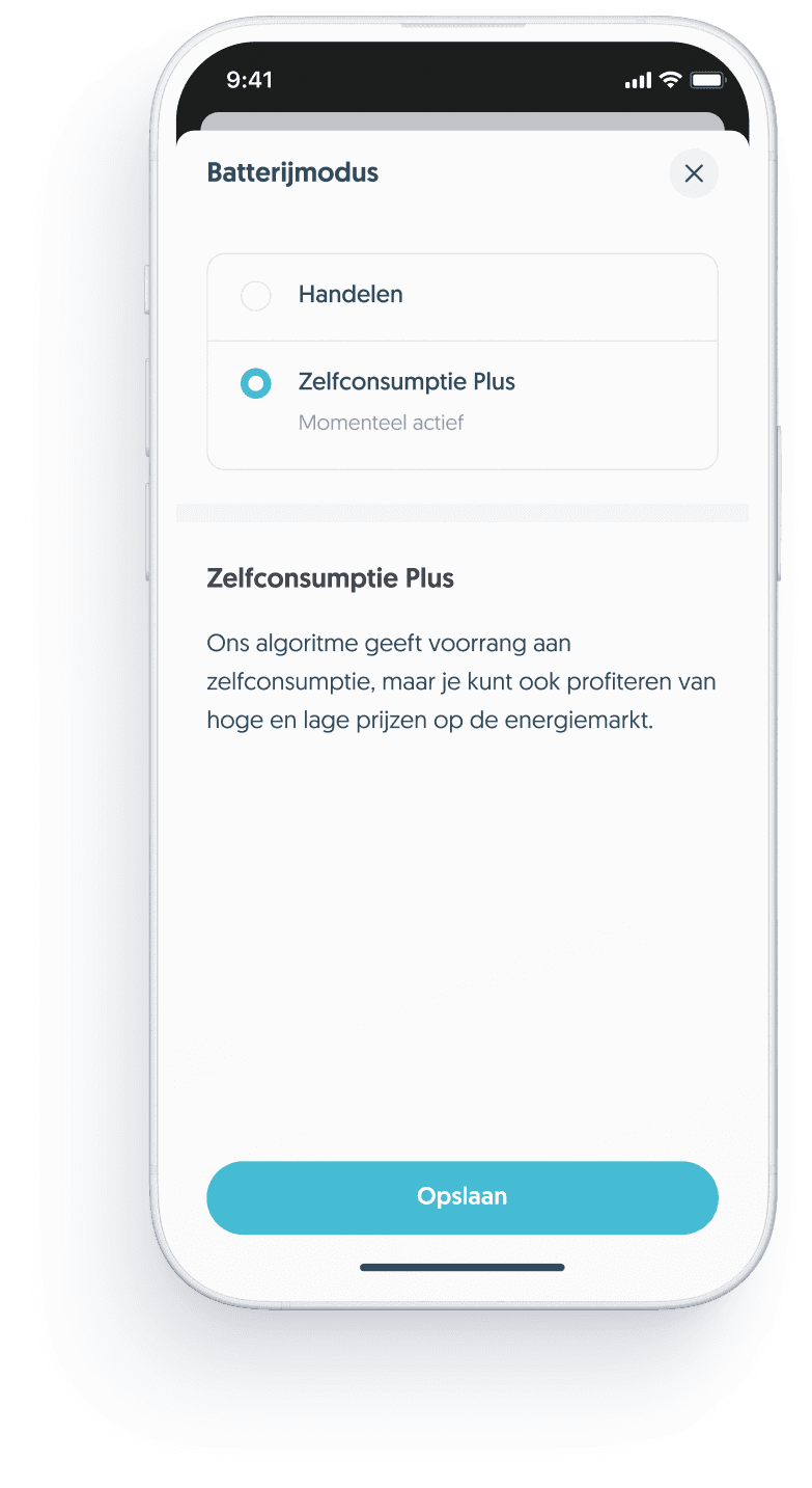 Batterijmodus